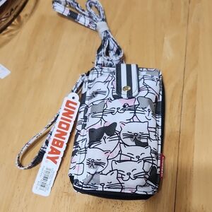 UNIONBAY Cat Print Crossbody Bag